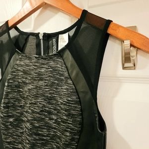 H&M DIVIDED Short, Fitted, Sleeveless Dress
